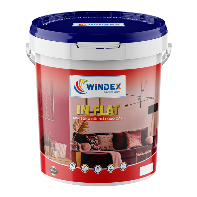 Sơn bóng nội thất cao cấp WINDEX